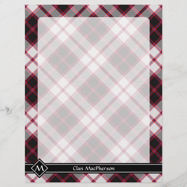 Clan MacPherson caçando Tartan Flyer (Frente)