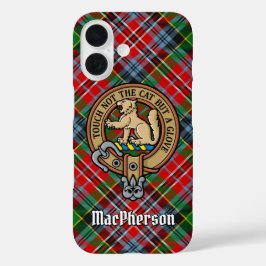 Clan MacPherson Crest sobre a capas de iphone de T