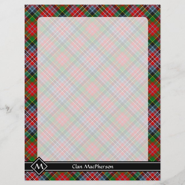 Clan MacPherson Tartan Flyer (Frente)