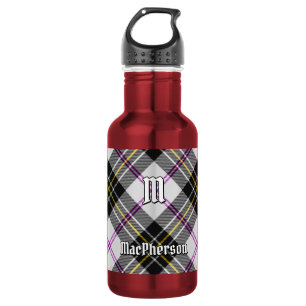 Clan MacPherson Vestir Garrafa de Água de Aço Tart