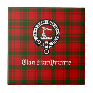 Clan MacQuarrie Tartan e Crest