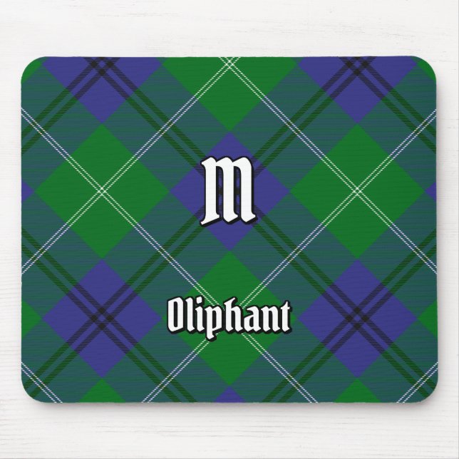 Clan Oliphant Tartan Mouse Pad (Frente)