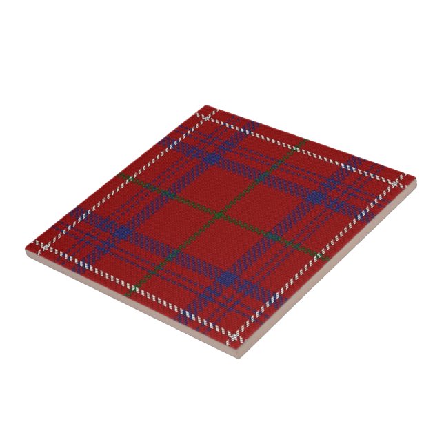 Clan Rosa Scottish Expressions Modern Red Tartan (Lateral)