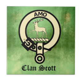 Clan Scott Crest Crachá