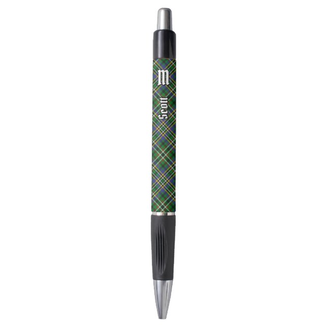 Clan Scott Green Tartan Caneta (Frente Vertical)