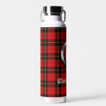 Clan Wallace Crest Crachá e Tartan