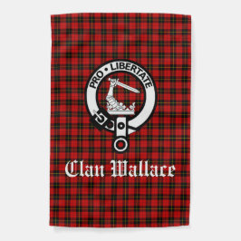 Clan Wallace Crest Crachá e Tartan