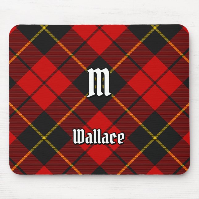 Clan Wallace Tartan Mouse Pad (Frente)