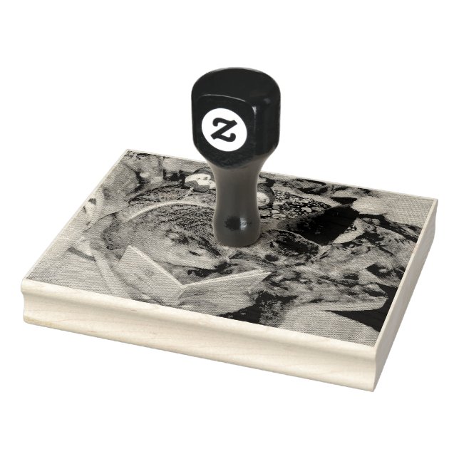 Clara e Maude Groundhog - Carimbo de Borracha de N (Carimbo)