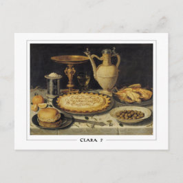 Clara Peeters #10 - Cartão postal de arte fina