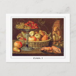 Clara Peeters #11 - Cartão Postal de Arte Fina