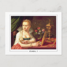 Clara Peeters #14 - Cartão Postal de Arte Fina