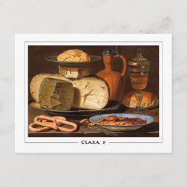 Clara Peeters #1 - Cartão Postal de Arte Fina