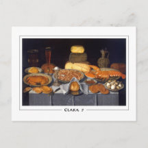 Clara Peeters #44 - Cartão Postal de Arte