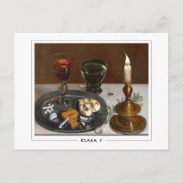 Clara Peeters #9 - Cartão Postal de Arte Fina