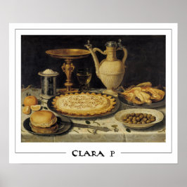 Clara Peeters Zedign Art Poster nº 10