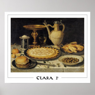 Clara Peeters Zedign Art Poster nº 10
