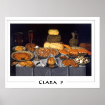 Clara Peeters Zedign Art Poster nº 44