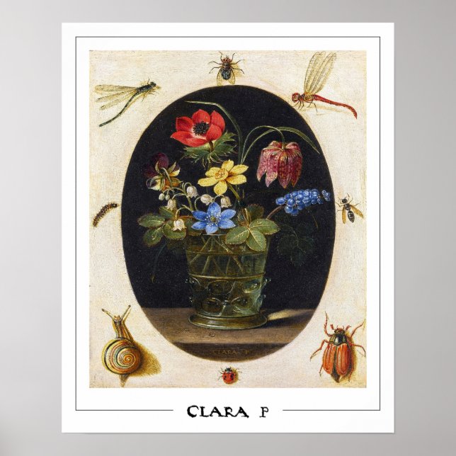 Clara Peeters Zedign Art Poster nº 7 (Frente)