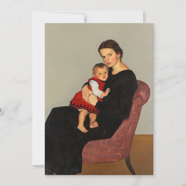 Cläre Maillard com Filha | Willi Maillard (Frente)