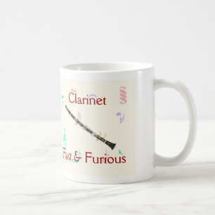 Clarinete:  Caneca rápida & furioso