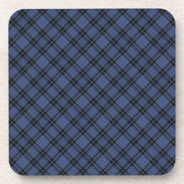 Clark Scottish Clan Tartan Porta copos (Frente)