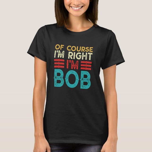 CLARO QUE ESTOU CERTO EU SOU BOB Camisa Natal Dive (Frente)