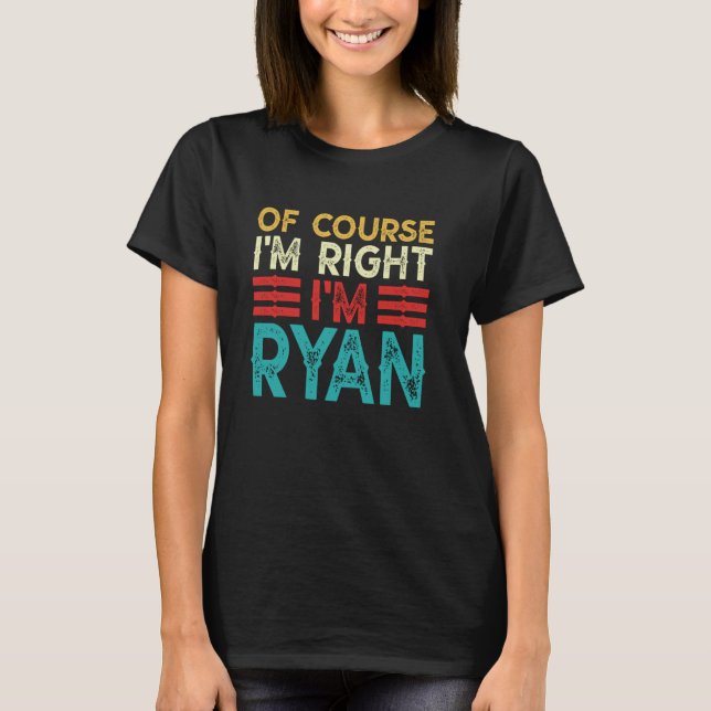 CLARO QUE ESTOU CERTO, SOU RYAN Camisa Natal Diver (Frente)