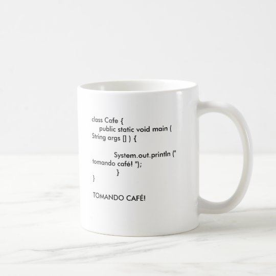 class Cafe sintaxe Caneca De Café
