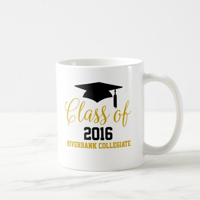 Classe 2016 da caneca - caneca de café da (Direita)