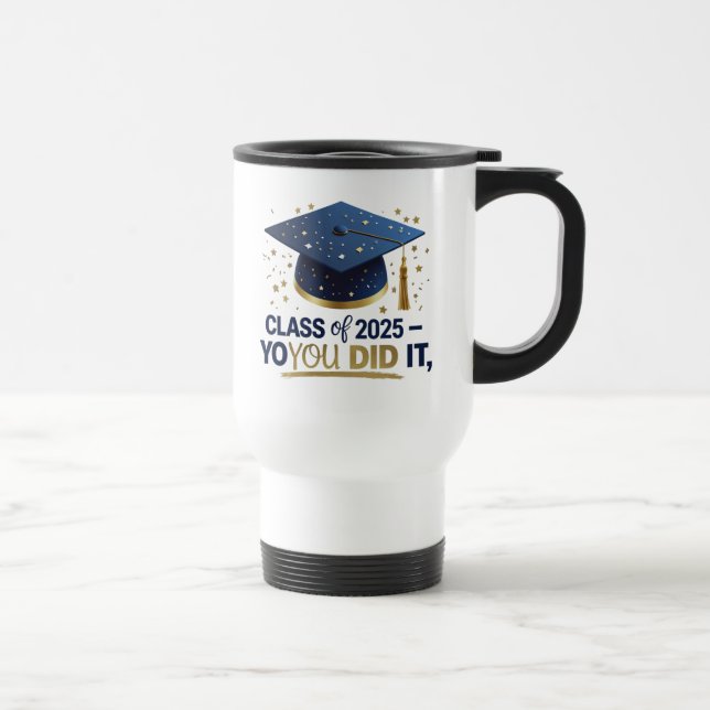 Classe Azul e Dourada da Caneca de viagem de Gradu (Direita)