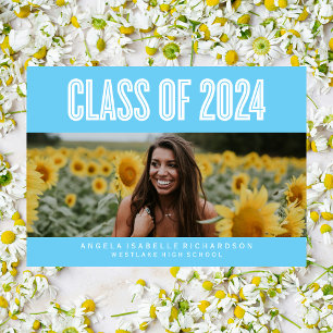 CLASSE BOLDLY CHIC DE CONVITE DE GRADUAÇÃO DE 2024