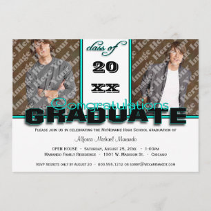 CLASSE da cerceta de convite da festa de formatura