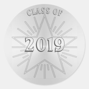 Classe da etiqueta de prata da estrela 2019 por