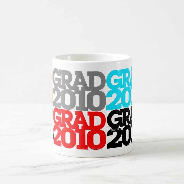 Classe das graduações de caneca de 2010 cores (Centro)