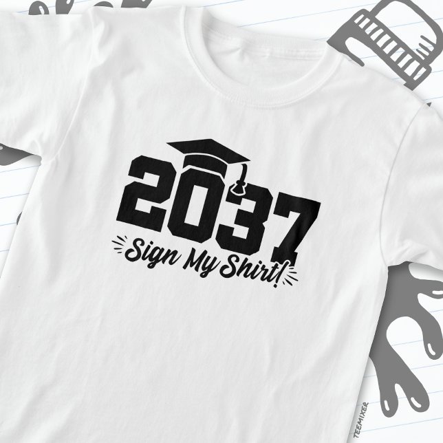Classe de 2037 Graduação - Mais velho de Camisa 20 (Criador carregado)