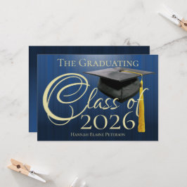 Classe de Anúncio de Graduação Azul 2025