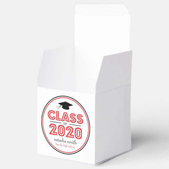 Classe De Caixas De Favor Da Graduação 2020 (Verme (Aberto)