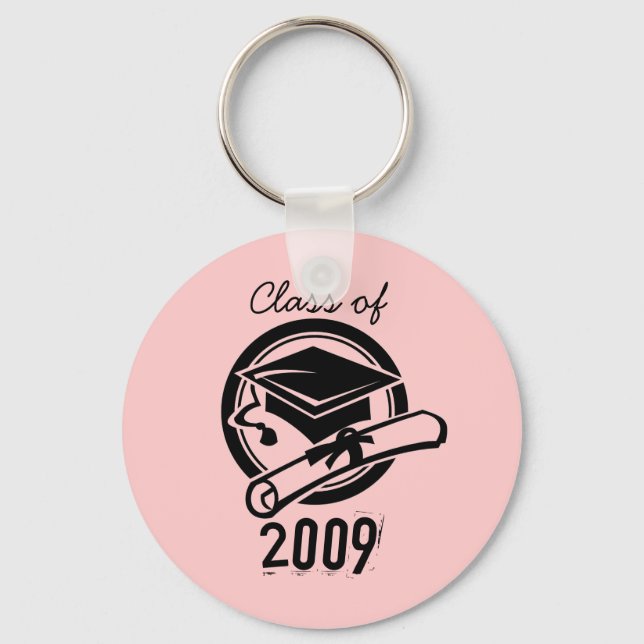 Classe de Chaveiro de 2009 (rosa) (Frente)