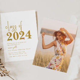 Classe de Convite de Anúncio de Festa de formatura