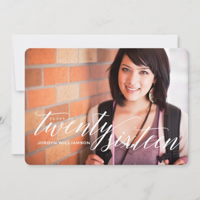 Classe de Convite para Festa de formatura de Fotog (Frente)