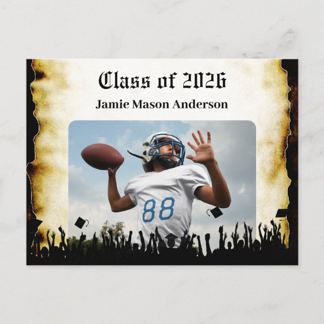 Classe de Convite para Graduação de Mais velho de  (Frente)