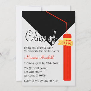 Classe De Convite Para Graduação De Tassel 2013 