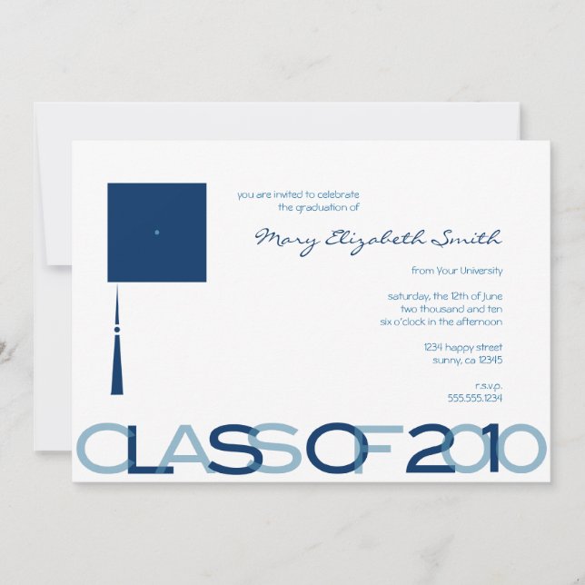 Classe de Convite para Licenciamento de 2010 (Frente)