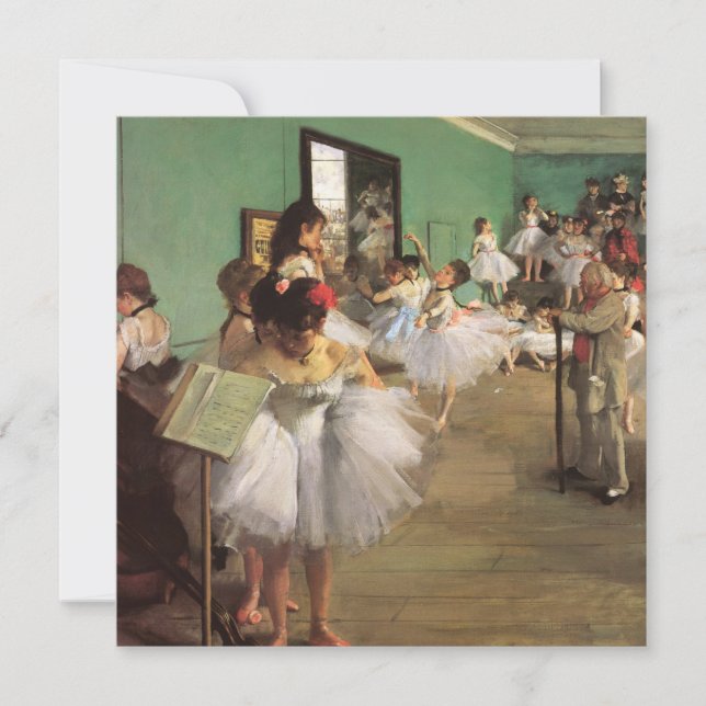 Classe de dança por Degas, Balé de Impressionismo  (Frente)