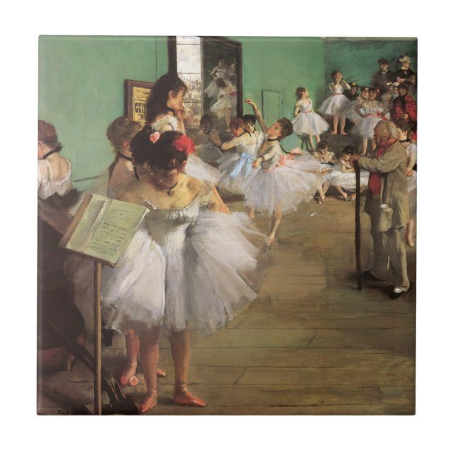Classe de dança por Degas, Balé de Impressionismo  (Frente)