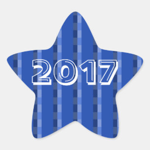 Classe de etiqueta da estrela 2017 azul por Janz