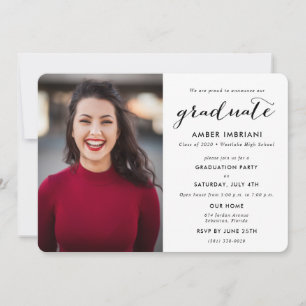 Classe de festa de formatura do Convite Fotográfic