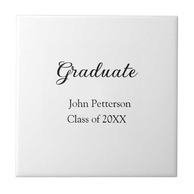 Classe de formando de 20XX m de graduação mínima s (Frente)