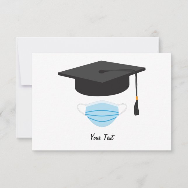 Classe de Graduação 2020 - Boné de formatura e fac (Frente)